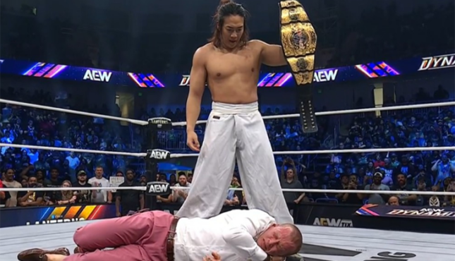 AEW Dynamite Konosuke Takeshita Kyle Fletcher 8-19-26