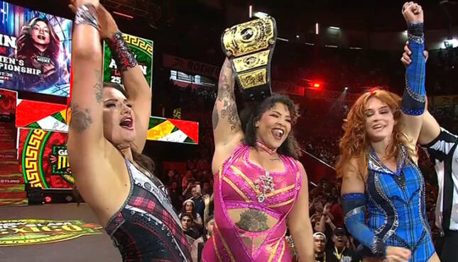AEW Grand Slam Brawling Birds Willow Nightingale