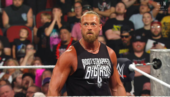 Big Cass WWE Raw 8-3-26