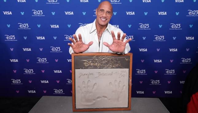 D23 Disney Legends Ceremony - Dwayne The Rock Johnson