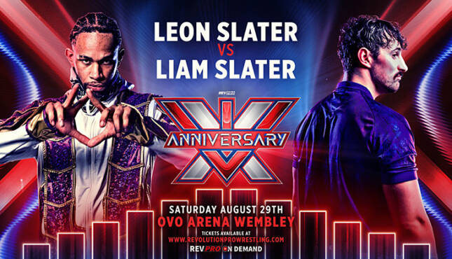 Leon Slater Liam Slater RevPro 14 Year Anniversary
