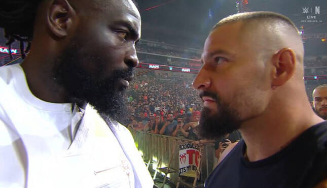 Oba Femi Bron Breakker WWE Raw 8-3-26