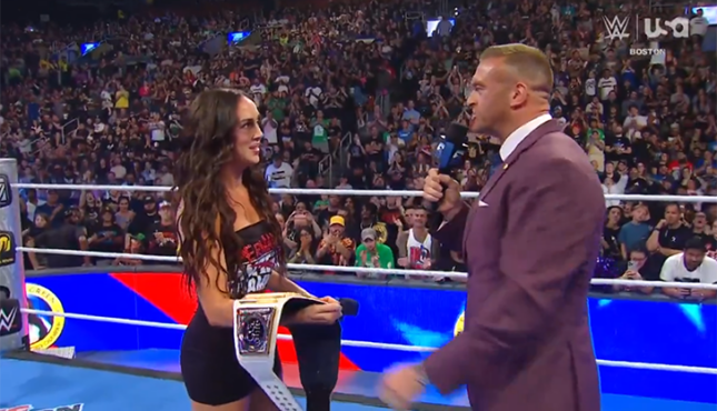 WWE Smackdown Chelsea Green Nick Aldis 8-14-26, Matt Cardona