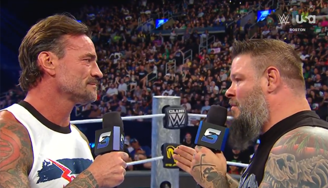 WWE Smackdown Kevin Owens CM Punk 8-14-26