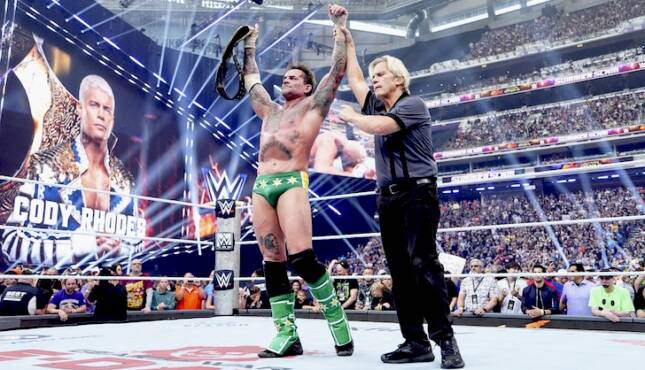 WWE SummerSlam 2026 - CM Punk beats Cody Rhodes, WWE NXT
