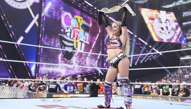 WWE SummerSlam 2026 - Liv Morgan holds title