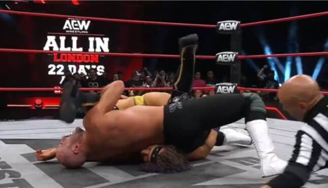 Claudio Castagnoli on 8/8 AEW Collision.