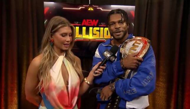 Lexy Nair and Kevin Knight on 8/8 AEW Collision.