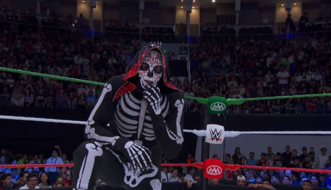 La Parka on 8/15 AAA show.