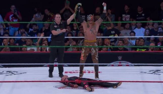Rey Fenix on 8/1 AAA show.