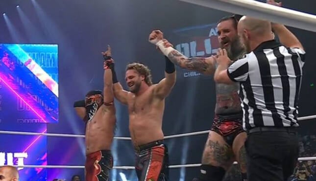 AEW Dynamite Hangman Page Brodido 9-16-26