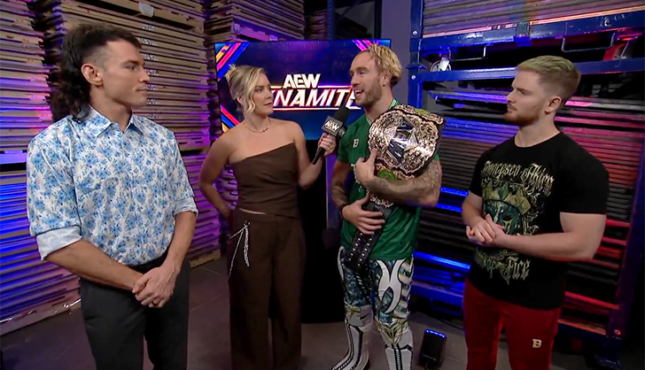 AEW Dynamite 9-23-26 MIke Bailey Will Ospreay United Empire