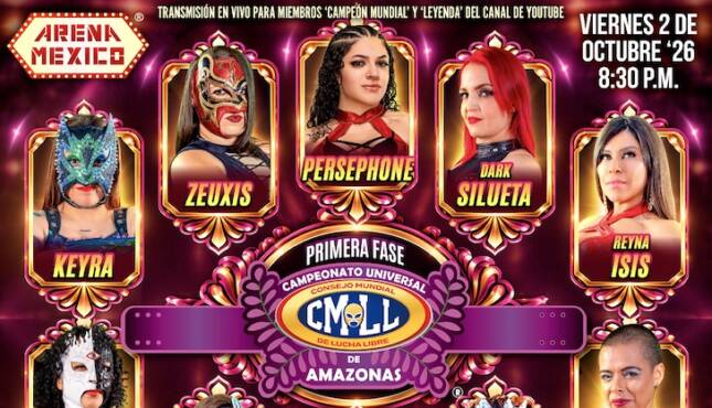 CMLL Amazonas Universal Title tournament - Persephone