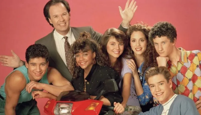 Saved by the Bell original cast - Dennis Haskins Prrincipal Belding