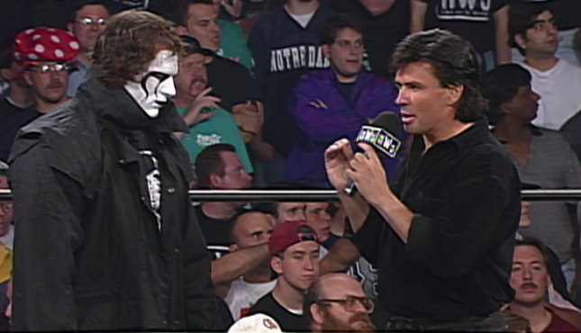 WCW Nitro 5-12-97 Fake Sting Eric Bischoff