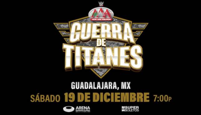 WWE AAA Guerra de Titanes 2026