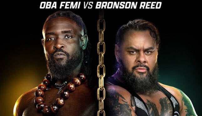 WWE Money in the Bank Oba Femi Bronson Reed
