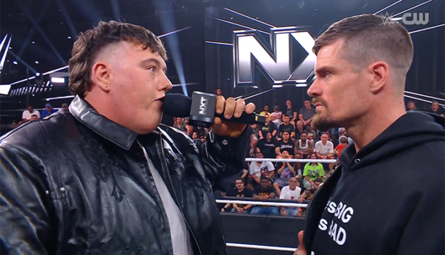 WWE NXT 9-22-26 Mason Rook Grayson Waller