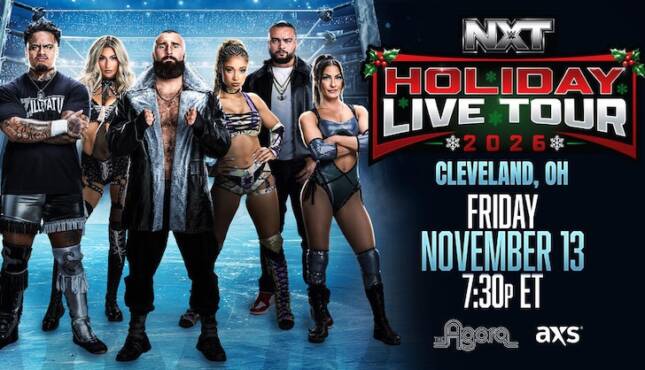 WWE NXT Holiday Live Tour 2026
