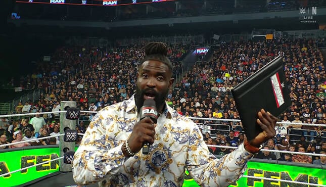 WWE Raw 9-28-26 Oba Femi