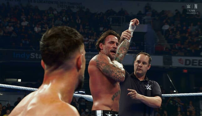 WWE Smackdown 9-25-26 CM Punk FInn Balor