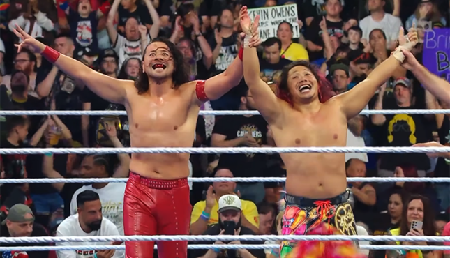 WWE Smackdown 9-4-26 Bakusai Shinsuke Nakamura Kyoki
