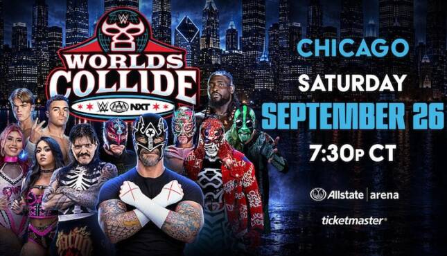 WWE x AAA Worlds Collide CM Punk mask