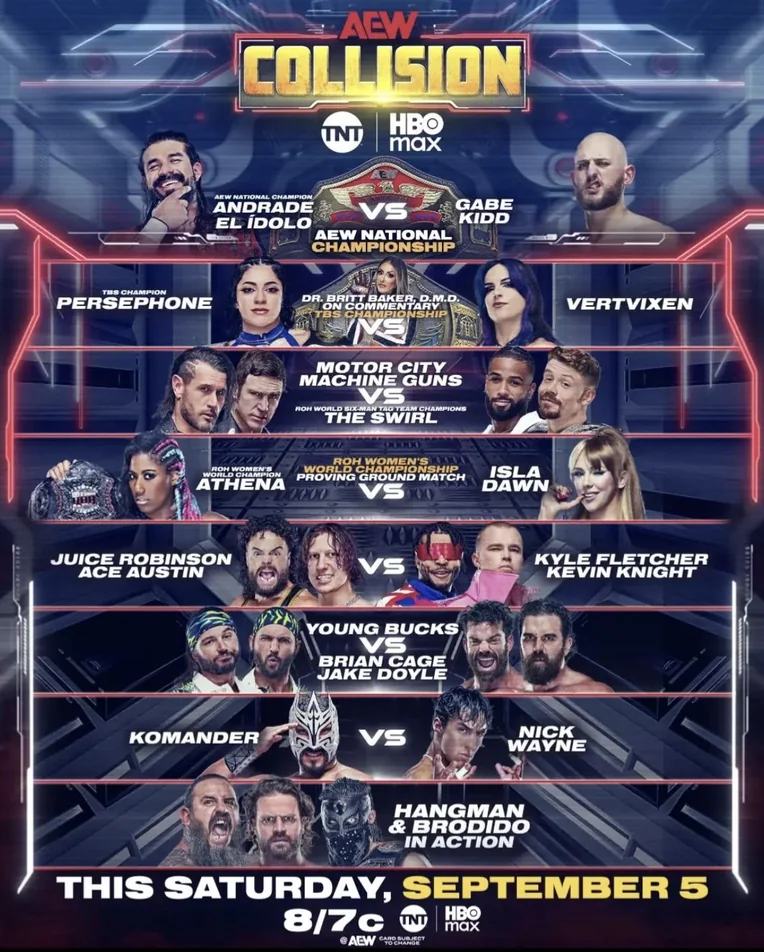 AEW COLLISION