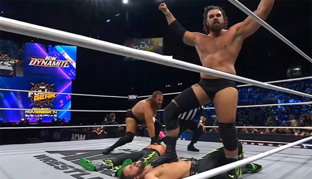 AEW Dynamite 10-21-26 Mark Davis Jake Doyle Young Bucks