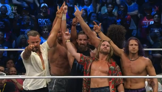 AEW Dynamite Clark Connors Gabe Kidd Bang Bang Gang