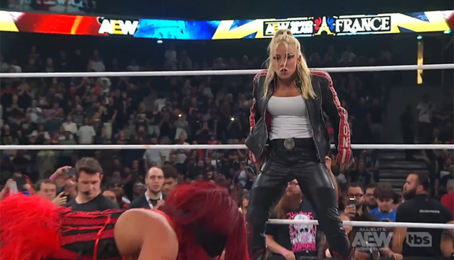 AEW Grand Slam France Thekla Mercedes Mone 10-6-26