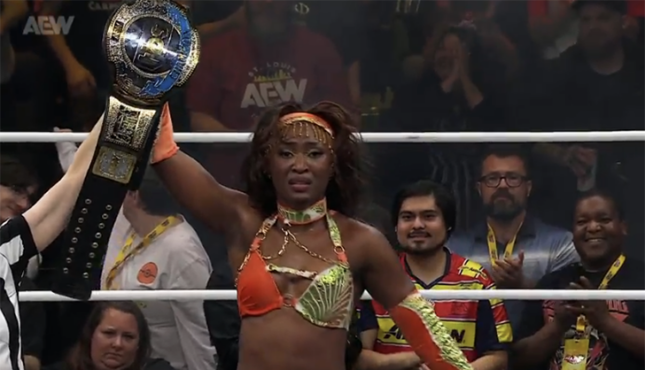Queen Aminata AEW Dynamite 10-28-26