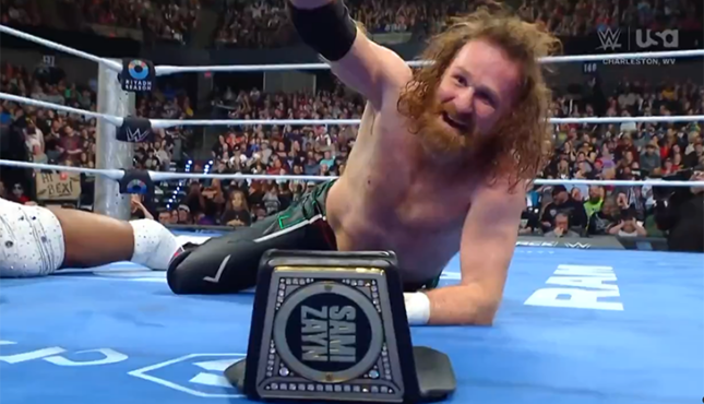 WWE Smackdown 10-30-26 Sami Zayn