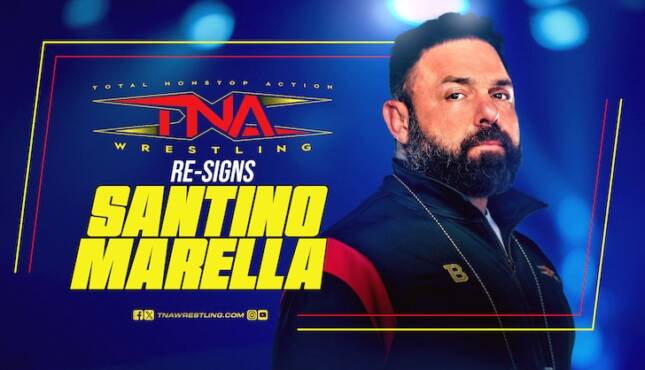 TNA Wrestling Santino Marella re-signs