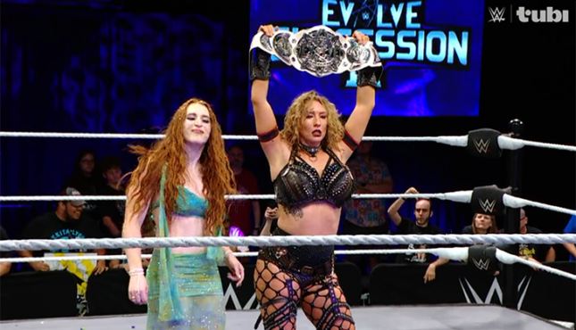 WWE Evolve Succession IV Nikkita Lyons Sloane Jacobs 10-14-26