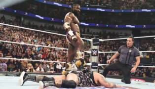 WWE Money in the Bank 2026 - Oba Femi beats Bronson Reed