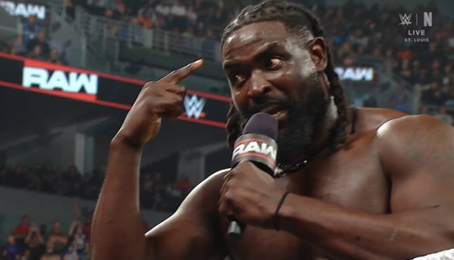 WWE Raw Oba Femi 10-5-26