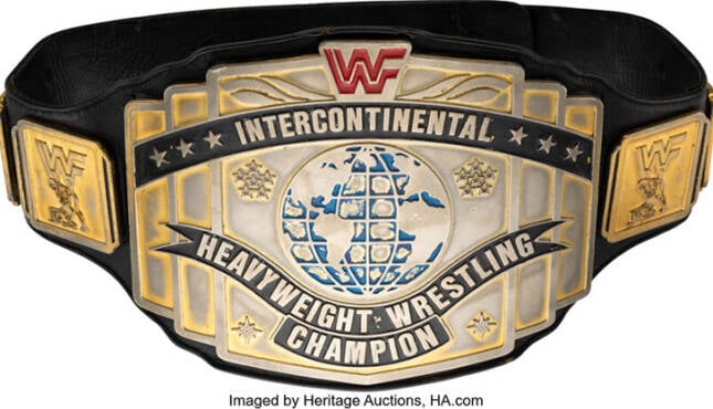 WWF Red Letter Intercontinental Title