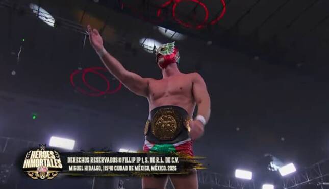 El Grande Americano at AAA Héroes Inmortales.