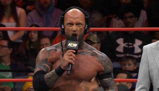 Josh Alexander on 10-24 AEW Collision.