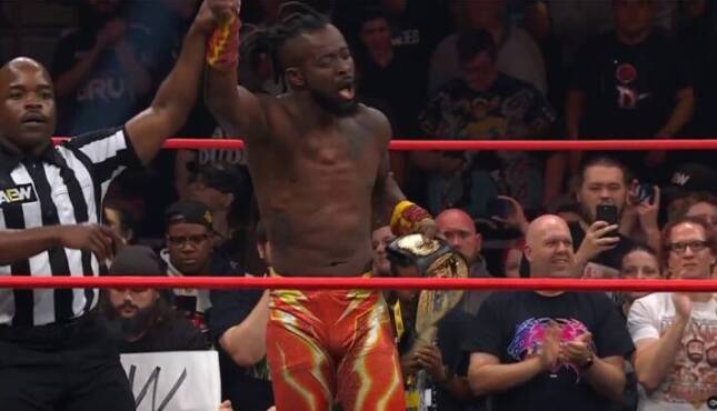Kofi on 10/3 AEW Collision.