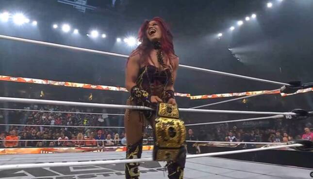 Mercedes Mone at AEW WrestleDream 2026.