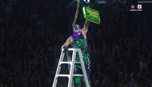 Penta at WWE Money in the Bank 2026.