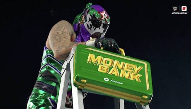 Penta at WWE Money in the Bank 2026.