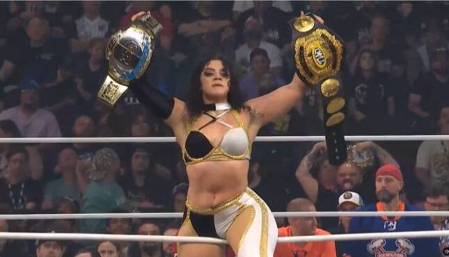 Persephone at AEW WrestleDream 2026.