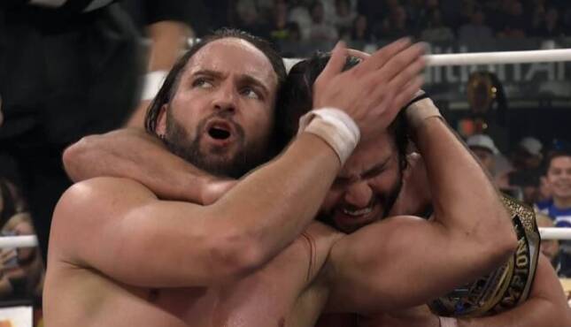 The Young Bucks at AEW WrestleDream 2026.
